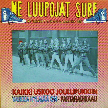 Ne Luupojat Surf — Kaikki uskoo joulupukkiin cover artwork
