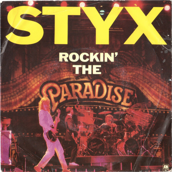 Styx — Rockin&#039; the Paradise cover artwork