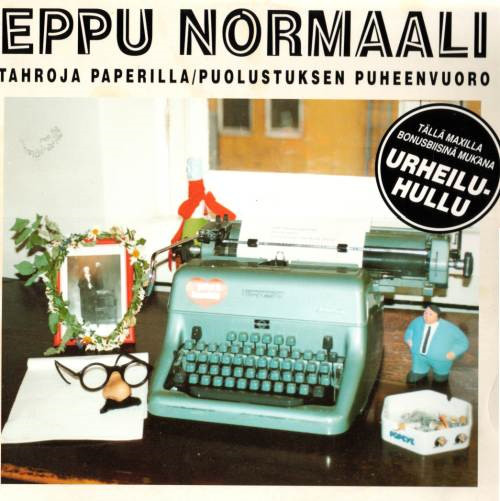 Eppu Normaali — Tahroja paperilla cover artwork