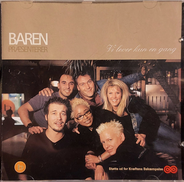 Baren — Vi lever kun en gang cover artwork