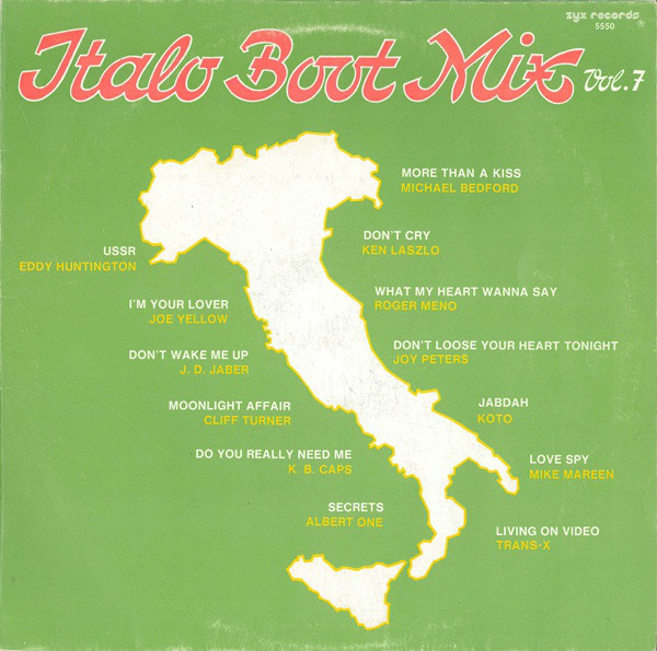 Various Artists — Italo Boot Mix Vol. 7 cover artwork