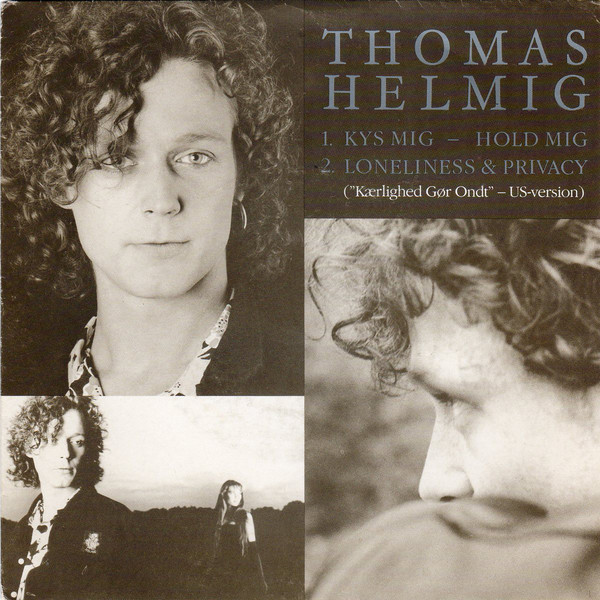 Thomas Helmig — Kys mig - Hold mig cover artwork
