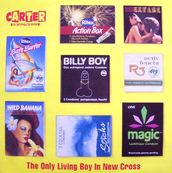 Carter the Unstoppable Sex Machine — The Only Living Boy In New Cross cover artwork