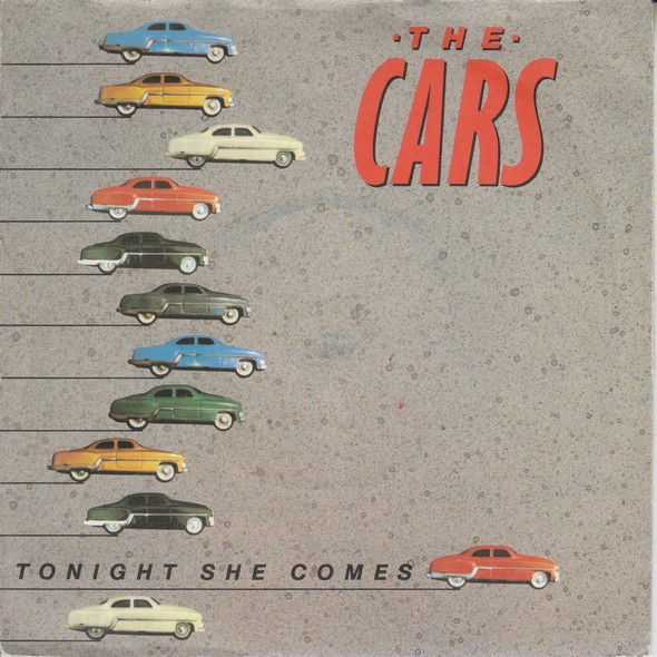 The Cars Tonight She Comes cover artwork