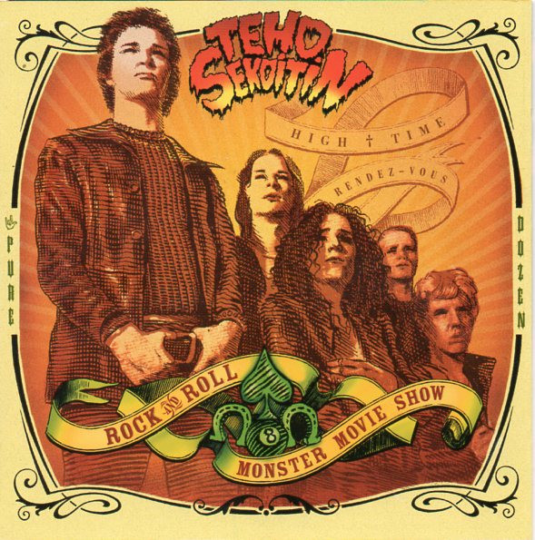 Tehosekoitin Rock and Roll Monster Movie Show cover artwork