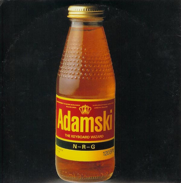 Adamski — N-R-G cover artwork