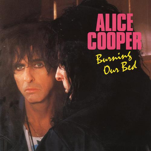Alice Cooper — Burning Our Bed cover artwork