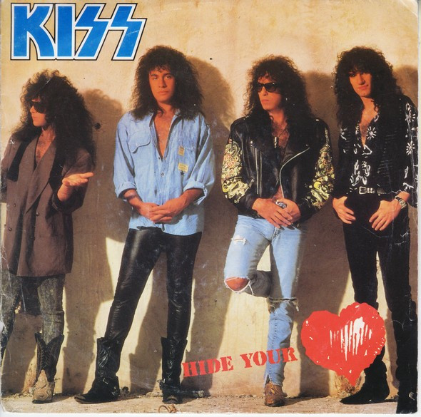 Kiss — Hide Your Heart cover artwork