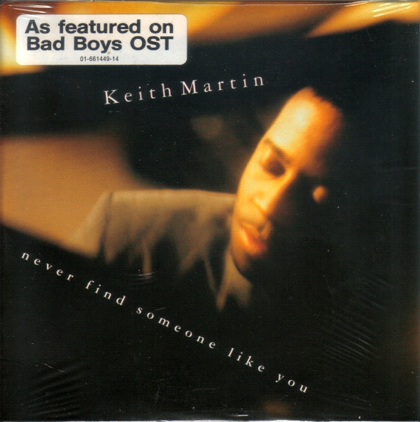 Keith Martin — Never Find Someone Like You cover artwork