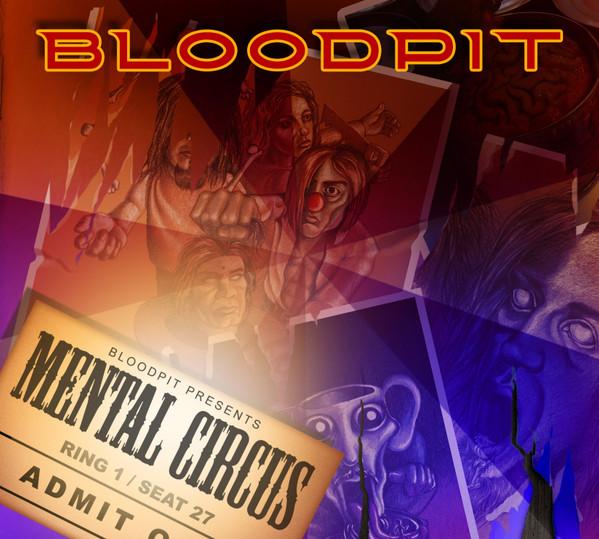 Bloodpit Mental Circus cover artwork