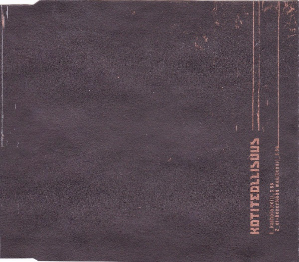 Kotiteollisuus — Kaihola cover artwork