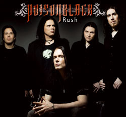 Poisonblack — Rush cover artwork
