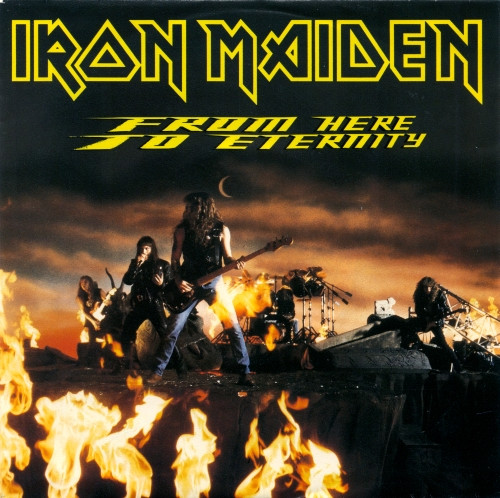 Iron Maiden — From Here to Eternity cover artwork