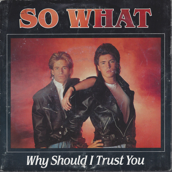 So What — Why Should I Trust You cover artwork