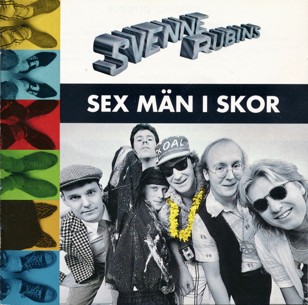 Svenne Rubins Sex män i skor cover artwork