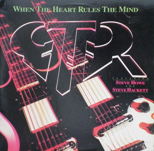 GTR — When The Heart Rules The Mind cover artwork