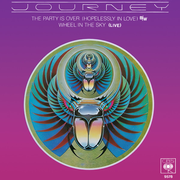 Journey The Party&#039;s Over (Hopelessly in Love) cover artwork