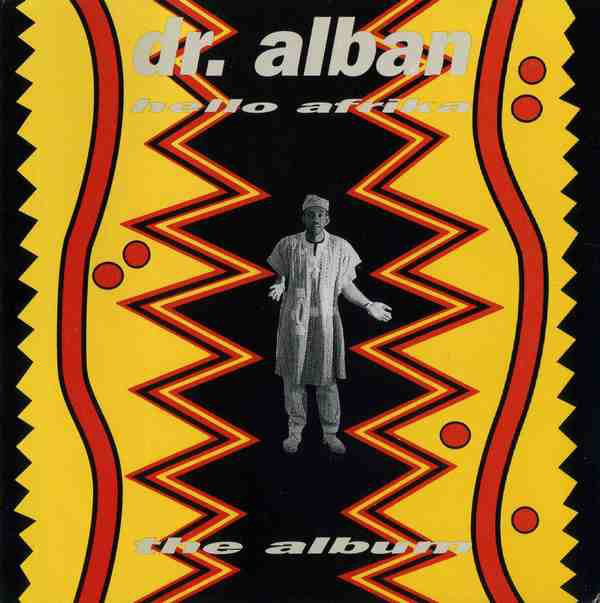 Dr. Alban Hello Afrika the Album cover artwork