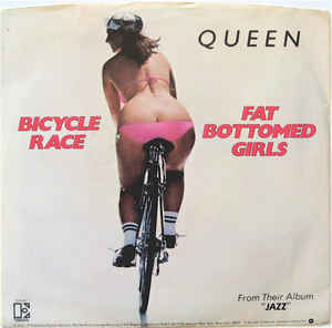 Queen Fat Bottomed Girls cover artwork