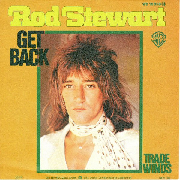 Rod Stewart — Get Back cover artwork