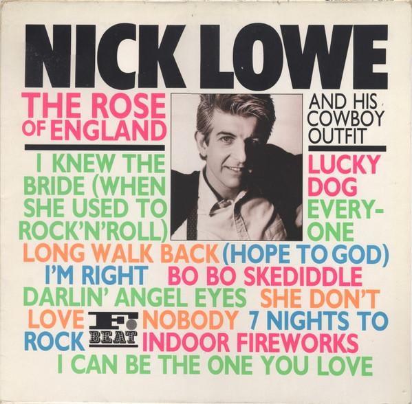 Nick Lowe The Rose of England cover artwork