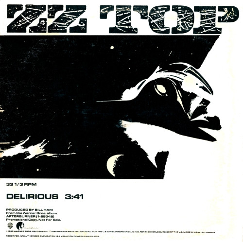 ZZ Top — Delirious cover artwork