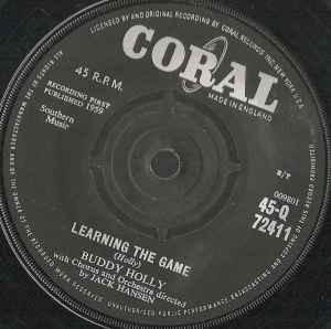 Buddy Holly — Learning The Game cover artwork