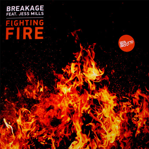 BREAKAGE featuring Jess Mills — Fighting Fire cover artwork