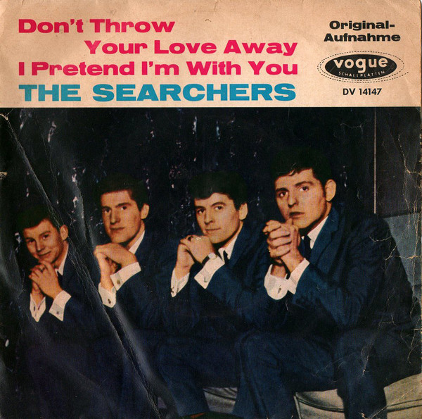 The Searchers Don&#039;t Throw Your Love Away cover artwork