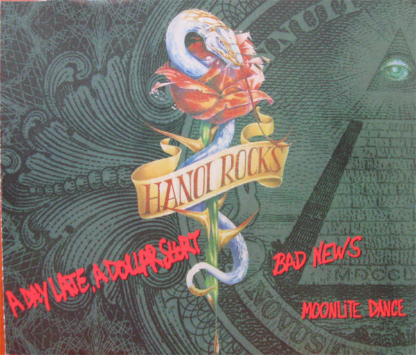 Hanoi Rocks A Day Late, A Dollar Short cover artwork