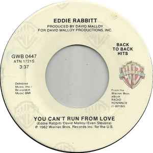 Eddie Rabbitt — You Can&#039;t Run From Love cover artwork