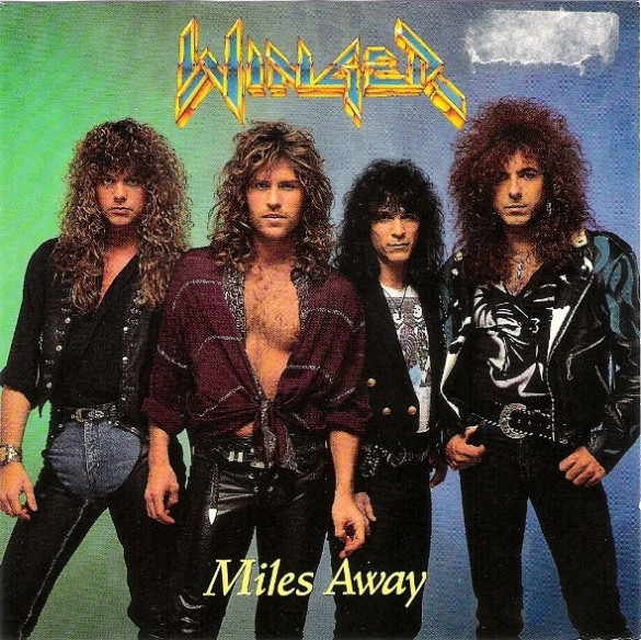 Winger — Miles Away cover artwork