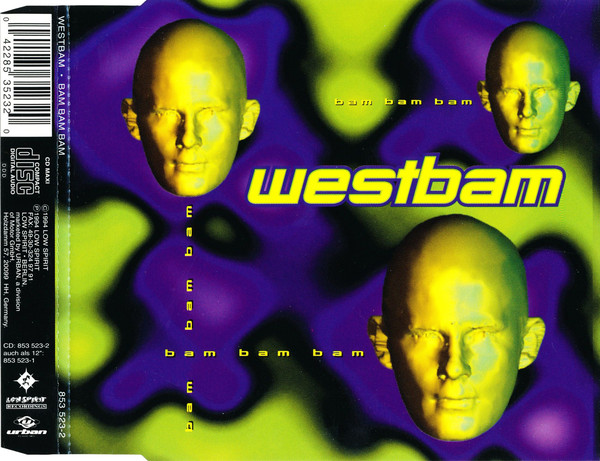 Westbam — Bam Bam Bam cover artwork