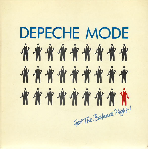 Depeche Mode — Get the Balance Right! cover artwork