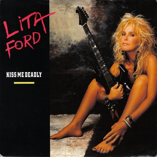 Lita Ford — Kiss Me Deadly cover artwork