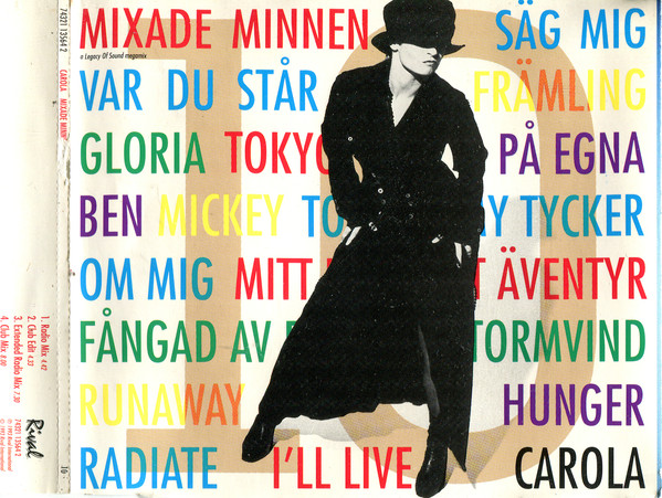 Carola — Mixade minnen cover artwork