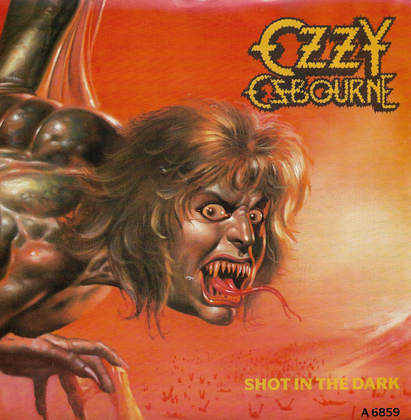 Ozzy Osbourne Shot in the Dark cover artwork