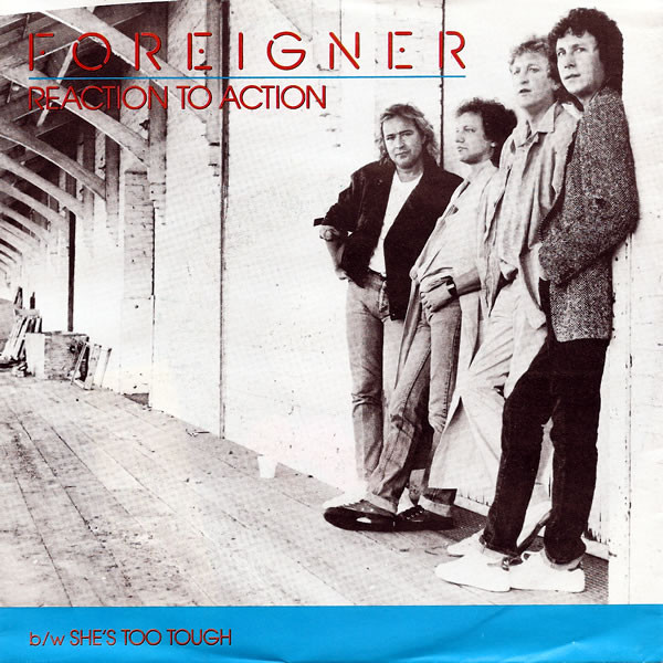 Foreigner Reaction To Action cover artwork