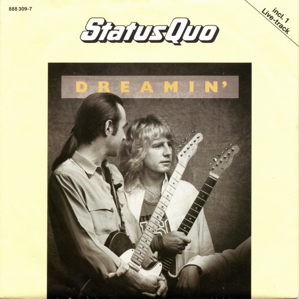 Status Quo — Dreamin&#039; cover artwork