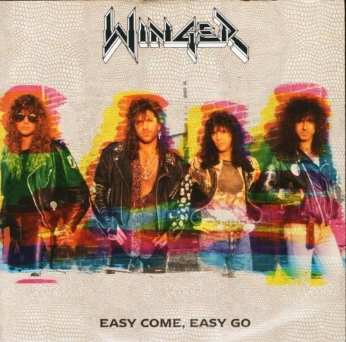 Winger Easy Come Easy Go cover artwork