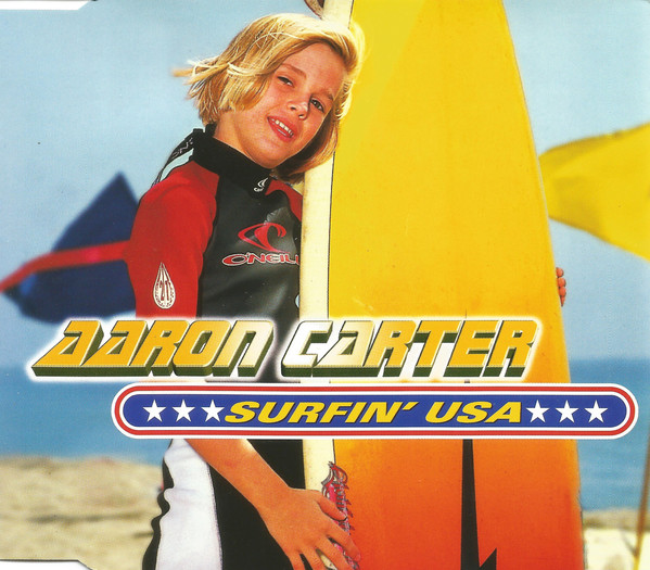 Aaron Carter — Surfin&#039; USA cover artwork