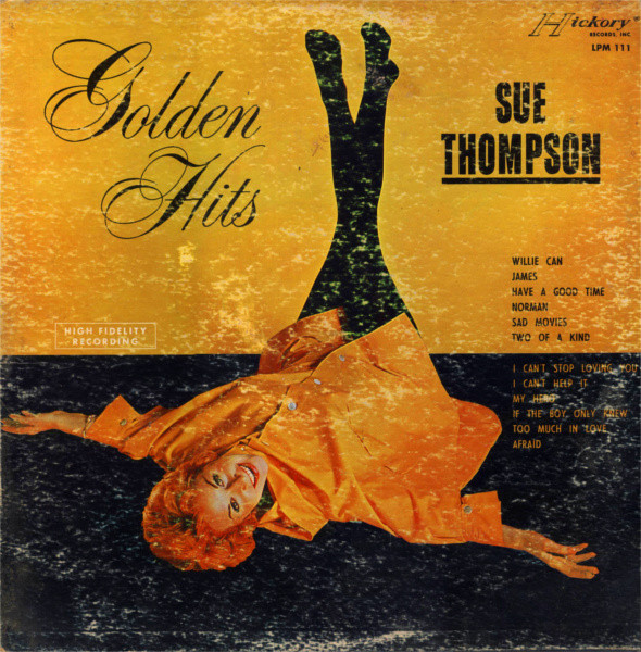 Sue Thompson Golden Hits cover artwork