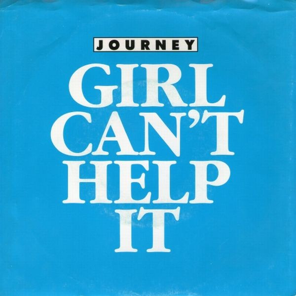 Journey Girl Can&#039;t Help It cover artwork