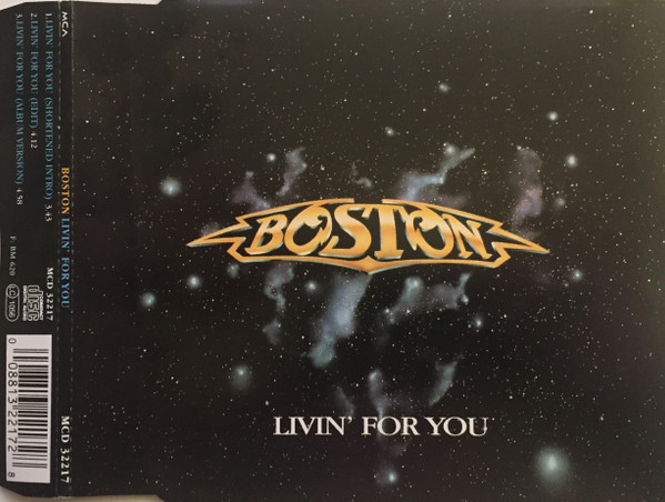 Boston — Livin&#039; for You cover artwork