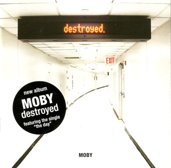 Moby Destroyed cover artwork