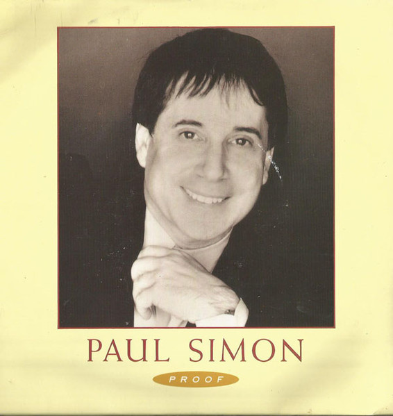 Paul Simon — Proof cover artwork