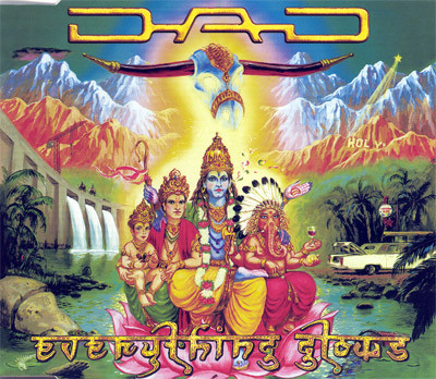 D-A-D — Everything Glows cover artwork