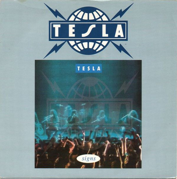 Tesla — Signs cover artwork