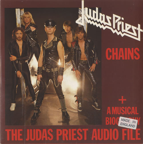 Judas Priest — (Take These) Chains cover artwork