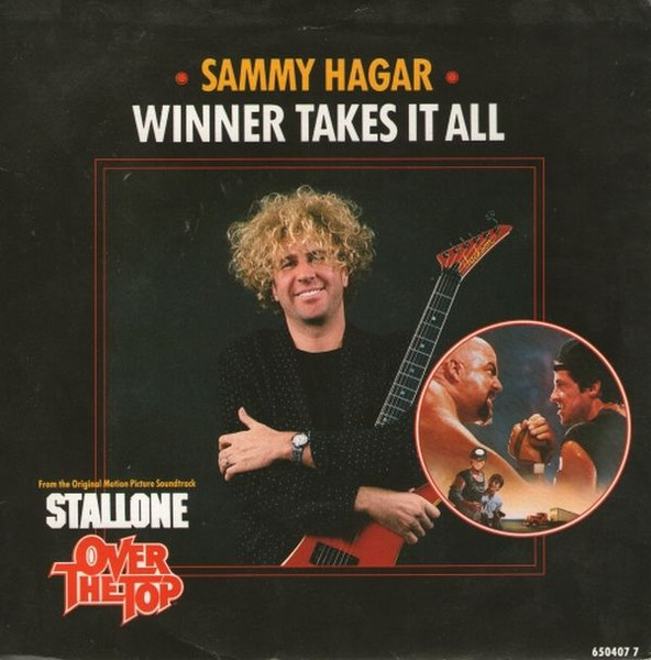 Sammy Hagar Winner Takes It All cover artwork
